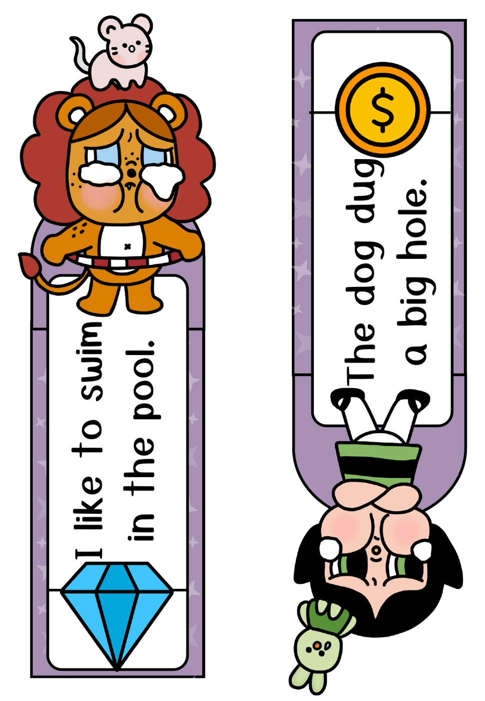 Preview page 2 from Phonics Reading Display