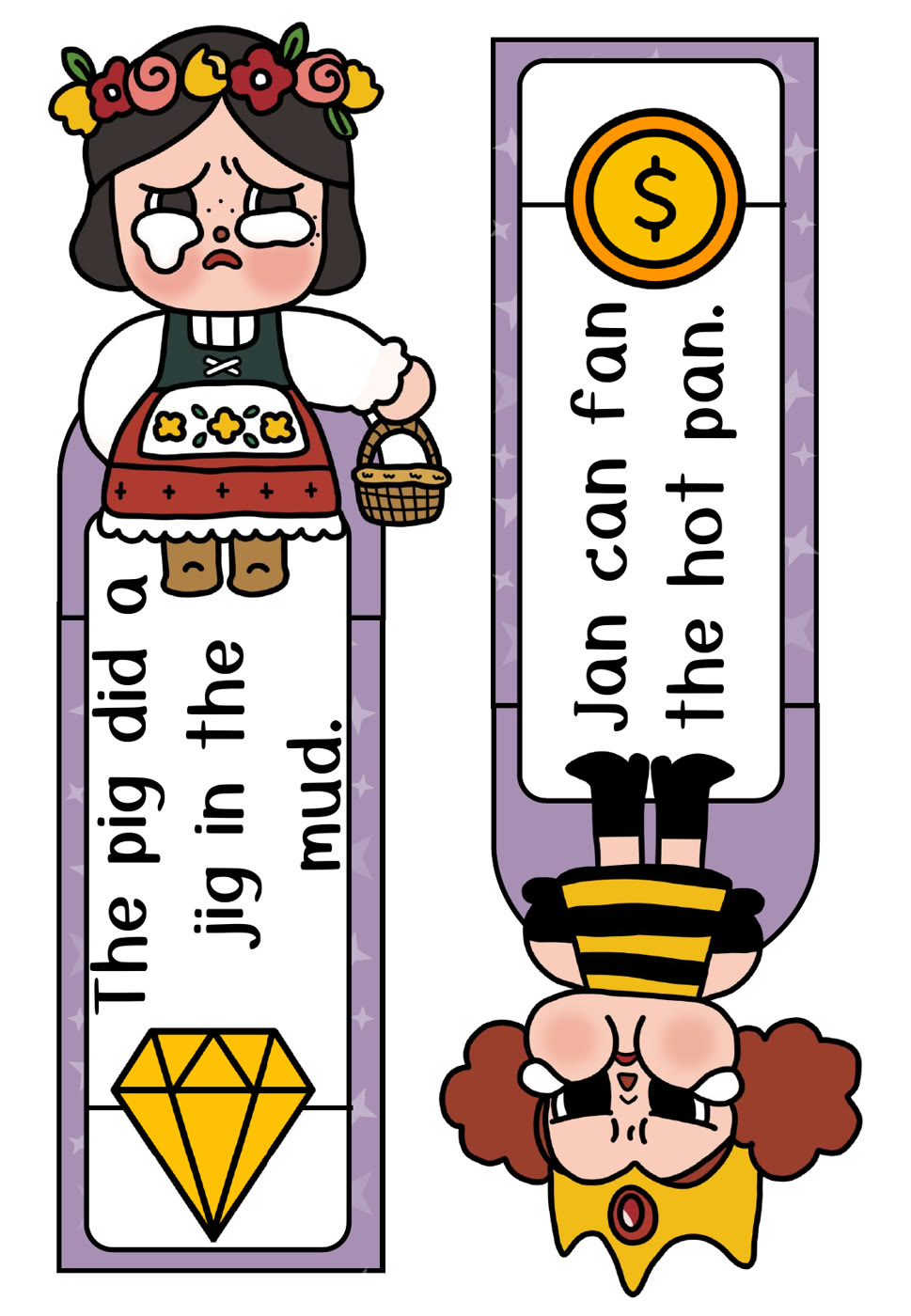 Preview page 3 from Phonics Reading Display