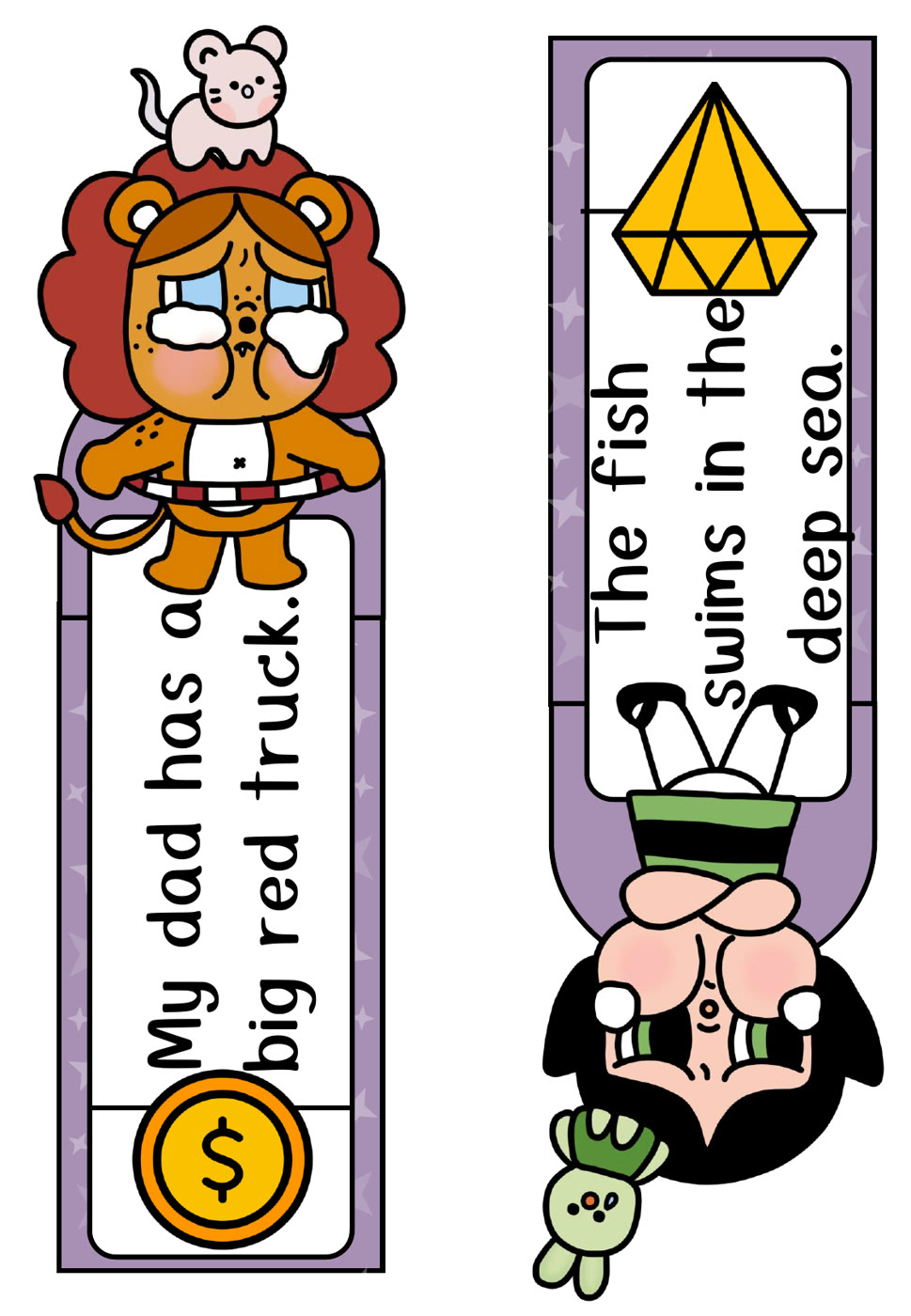 Preview page 5 from Phonics Reading Display